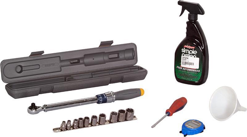 Optional Tool Package 2 (Optional) 46632-10 The Optional Tool Package 2 consists of the tools and instruments required to assemble the setups and take measurements.
