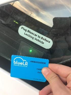 Check the Bluecar s Exterior Condition Check the outside of the Bluecar in order to determine whether there is any pre-existing damage or visible reasons why the Bluecar may not be in