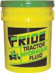 Operators appreciate the multi-purpose application of this premium fluid for transmissions, final drives and hydraulic systems thereby eliminating the requirement to stock multiple products.