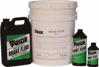 4-gallon / case Pride Brake Fluid DOT 3 Johnsen DOT 56-12 ounce case WINDSHIELD WASH 9612 Wind/Wash