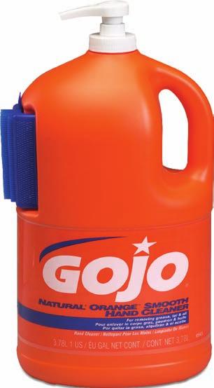 Orange/Pumice Grip Bottle 0957 8-14 ounce / case GOJO Orange Pumice Crème 0975 1-4.5 lb tub GOJO Original Pumice Crème 0975 6-4.