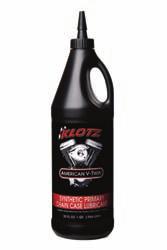 klotz V-TWIN GEAR AND CHAIN OIL klotz V-TWIN PRIMARY CASE OIL Klotz American V-Twin Synthetic TechniPlate Gear and Chain Case Lubricant is custom formulated for the Harley Davidson Sportster Models.