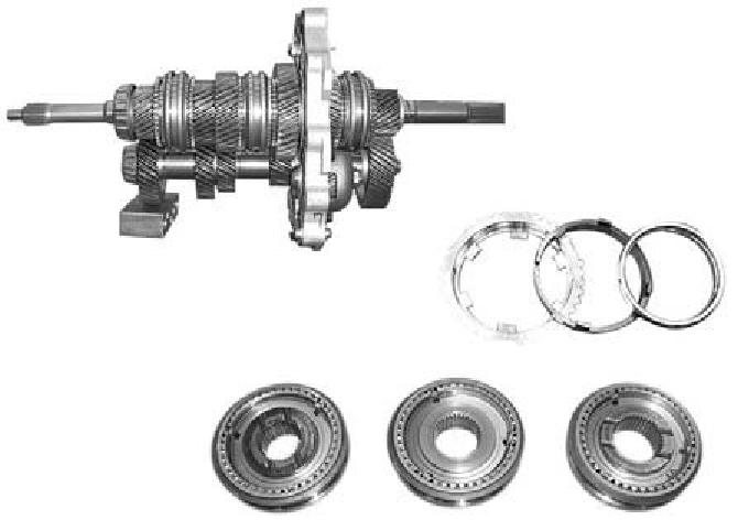 03-4 OVERVIEW AND OPERATION PROCESS 1. OVERVIEW 4WD Features 1. All gears use the helical type and high strength materials.