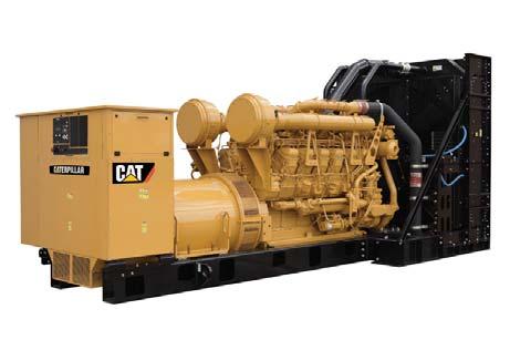 IE DIESEL FEATURES GENERATOR SET CONTINUOUS 800 ekw 1000 kva Image shown may not reflect actual package Caterpillar is leading the power generation Market place with Power Solutions engineered to