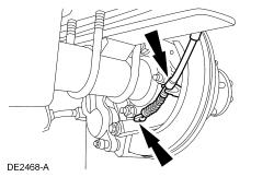 regular cab and cutaway) (2 required) 6 W520116 U-bolt nuts (4 required) 7 W611633 Parking brake cable retainer bolt Removal and Installation NOTICE: Suspension fasteners are critical parts because