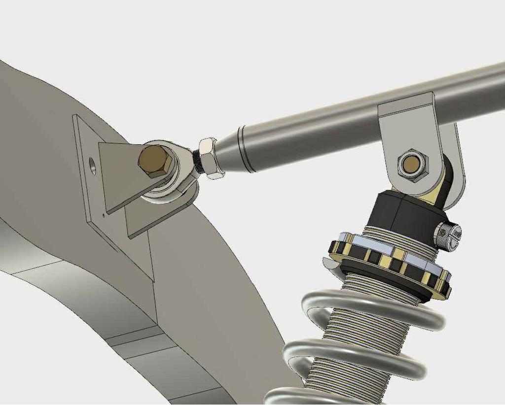 Remove the bolts and loosen the Jam Nuts and turn the Rod Ends in or out on each end until the Side Plates are snug between the frame rails. Refer to "Figure 9".