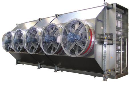 B.V. offers an unlimited range of air coolers and air cooled