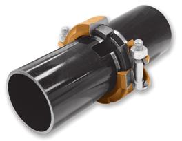 Introduction GRUVLOK THE ENGINEERED COUPLING HOUSING (A) FLEXIBLE OR RIGID The Gruvlok Coupling housing is designed to self-center around the pipe.