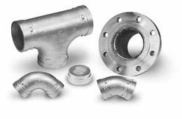 stainless steel method GRUVLOK STAINLESS STEEL FITTINGS - TYPE 36 Gruvlok Schedule 0 Stainless Steel are segmentally welded with ends grooved to Gruvlok specifications.