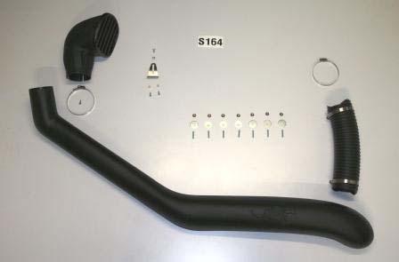 2.0 List of Components S164 Kit content Ref Designation Qty Length Unit SP197 Snorkel Holden Rodeo SP063 Air Ram 3.