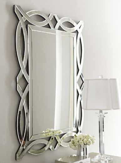Modern Luxe Contemporary Mirrors } ML-3242-R* 42" x 32" } ML-36-R 36" Decorative Mirrors Modern Luxe Available