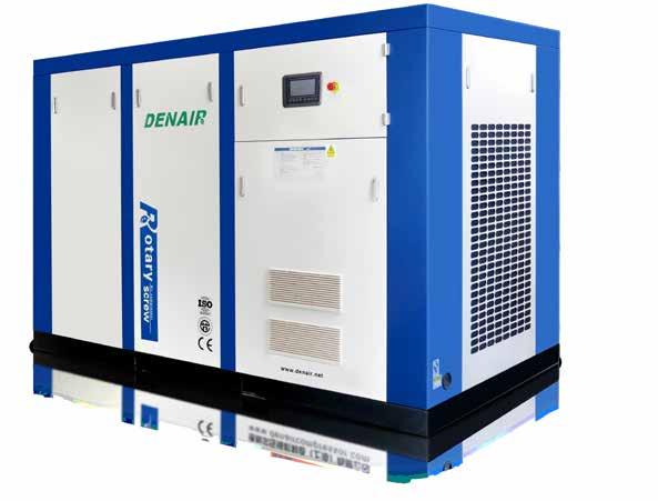 LOW PRESSURE ROTARY SCREW COMPRESSOR Technical parameters Maximum working pressure Capacity FAD* 50 Hz 60 Hz Installed motor power Driving Mode& Cooling Method Dimensions(mm) bar(e) psig m³/min cfm