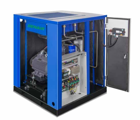 OIL-INJECTED ROTARY SCREW AIR COMPRESSOR Features and advantages 06 01 05 02 Smart Controller Increased reliability: durable keyboard, user-friendly, multilingual user interface.