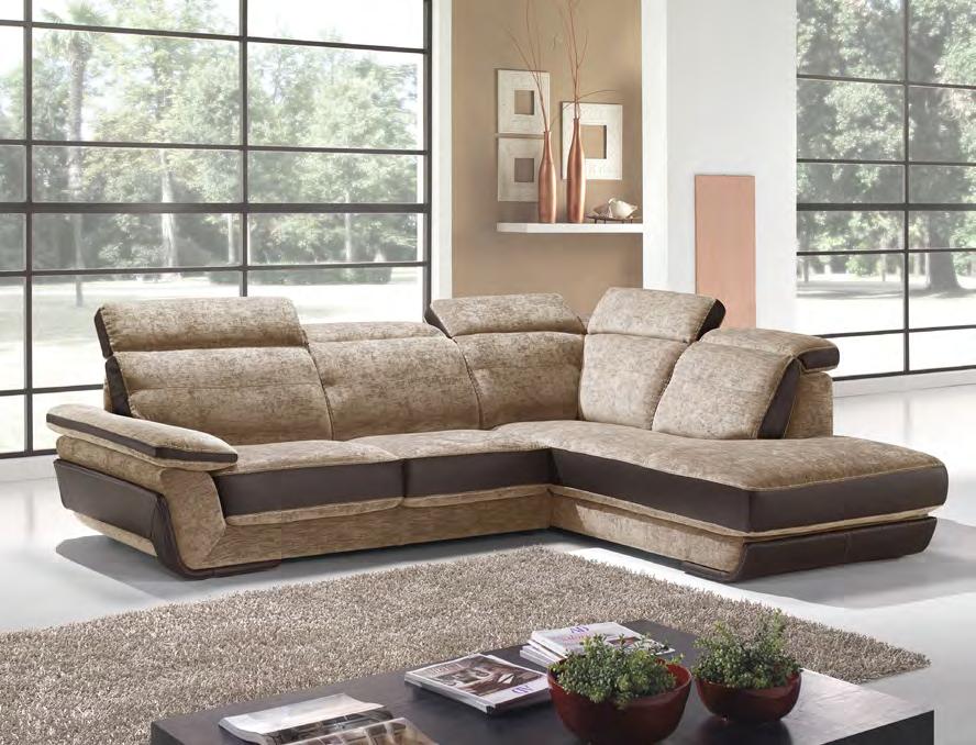 Contemporary collection louisianne A very versatile sofa, available in many configurations including the