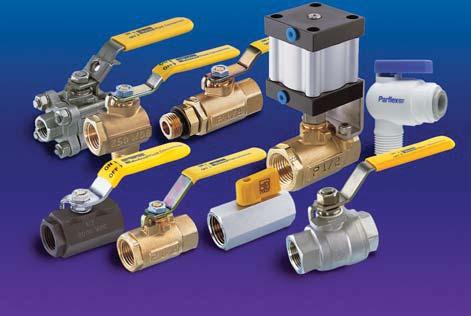 Adapters and fittings can be attached to tubing by brazing or utilizing Parker s patented Parflange tube forming process.