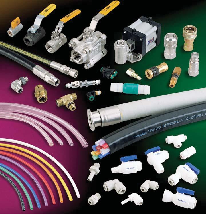Offering you a system of reliable, leak-free connectors that work in a wide range of temperatures and pressures.