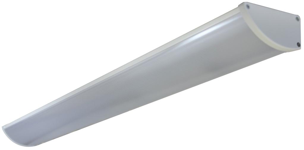 APEX SURFACE - A high quality cornice LED luminaire ideally suited for circulation areas - Available in LED or Fluorescent - Tridonic LLE boards providing lumen outputs from 1000-5000lm - 5 year
