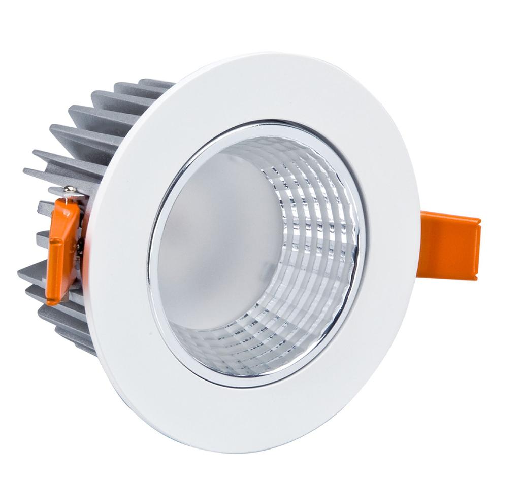 TITAN DOWNLIGHTS - E3 - E4 - A high quality, cost effective LED downlight with a shallow profile and IP rating up to IP65 - The E3 & E4 (830/840) are stock options.