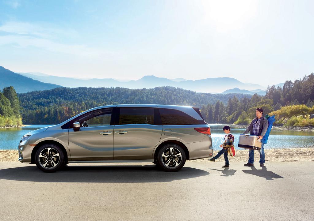 Equipped for journeys big and small. The Odyssey turns every family trip into a joyride.