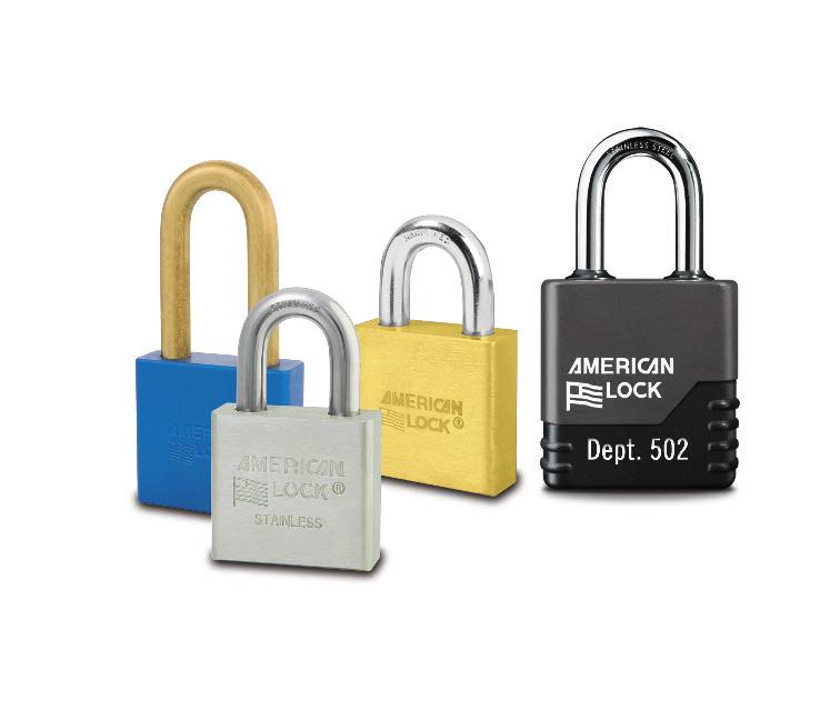 AMERICAN LOCK stands above the rest with unsurpassed padlock quality and performance.