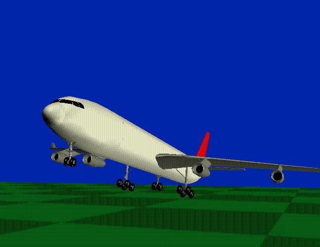 Example: Ling of a Large Transport Aircraft 4 Model: large transport aircraft (basing on A340-300)