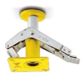 Finish: Zinc plated or ROHS compliant. STANDARD 16 SERIES TOP PLATE (DRAWING A) Wheel Diameter Caster Height Retracted Clearance Approx. Weight Part (inch) (inch) (inch) (lbs.