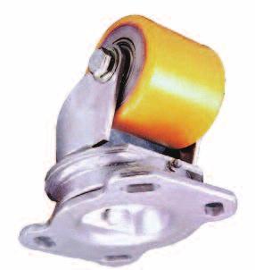 DOLLY CASTERS LOW HEIGHT TWIN WHEEL DOLLY CASTERS Designed for special applications where heavy equipment is moved over level surfaces.