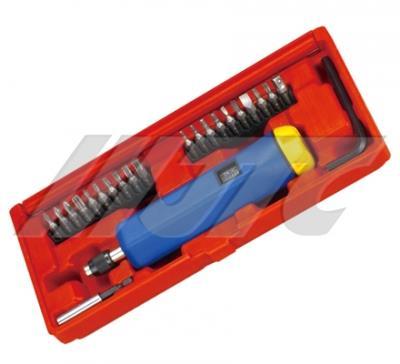 JTC-4635A 1/4" ADJUSTABLE TORQUE SCREWDRIVER WITH TWIN DISPLAY Two windows display for in-lb. and Nm.