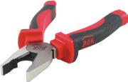 avoid slipping off while pulling the plier AOK special non-slipping pattern and cross-guard provides high safety DIN ISO 5749 High carbon chrome vanadium alloy steel First stage heat treatment gives