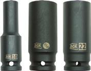 Impact Socketry Impact Socketry ISD4 ISH4 1/2" Drive Deep Impact Sockets 6PT 1/2" Drive In-Hex Impact Sockets High grade chrome molybdenum steel Specially designed for all standard power tools AOK