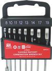 Wrenches & Spanners Wrenches & Spanners RSK RSFK Ratchet Wrench Set 8pc Flexible Ratchet Wrench Set 8pc