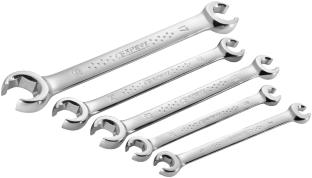 WRENHES SET OF 5 FRE-NUT WRENHES 6-POINT X 6-POINT - Supplied on plastic rack. ontent set Qty Weight g EN E250 7x9-8x0-x3-2x4-7x9 mm.