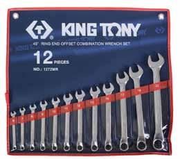 Offset Combination Wrench & Set 1063 5063 Metric size DIN3113 / ISO 7738 / ISO 3318 15 135 (inch) 1063-06 6 110 19 20 / 360 1063-07 7 120 26 20 / 360 1063-08 8 130 32 20 / 320 1063-09 9 140 39 20 /
