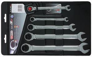 1 GEARplus Double ring ratcheting spanner set (12 point) In accordance to DIN 3113 / ISO 3318 Straight form Exact gearing with 72 teeth 518.3202 3/8" x 7/16" 5.7 5.9 20.5 23.3 141.0 58 518.