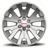 NEW YUKON 22-Inch Wheel Package - 6-Split-Spoke Ultra Bright Machined Manoogian Silver Painted (SF0) Personalize your vehicle with these 22-Inch 6-Split-Spoke Ultra Bright Machined Manoogian Wheels