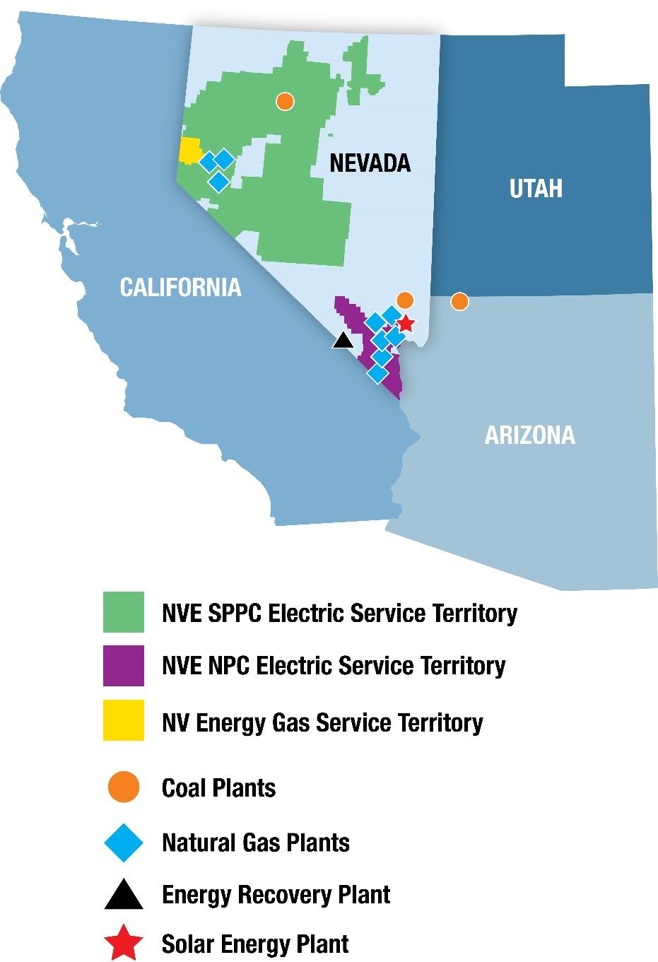 NV Energy Overview Headquartered in Las Vegas, Nevada, with territory throughout Nevada 2,436 employees 1.