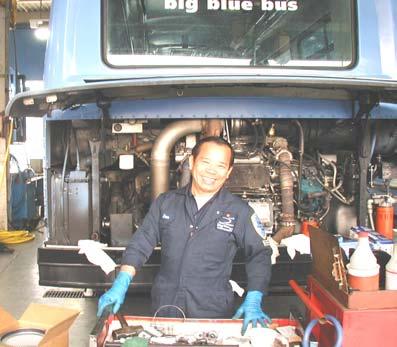 Big Blue Bus Bus Components Replacement Program Project Number: 0106 Target Completion Date: On-Going This is an on-going project