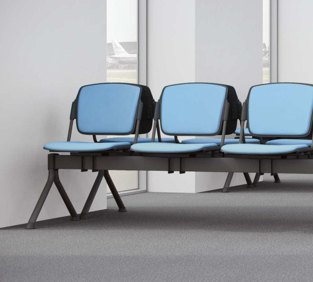 46 mia_beam Mia Beam is the ideal solution for waiting areas, auditoria, conference centres, and airport lounges.