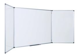 202 SharedSpaces / NoticeBoards Lacquered whiteboards > White lacquered steel board > Anodised aluminium frame > Magnetic dry wipe panel for use with marker pens > Supplied with a pen tray > Can be