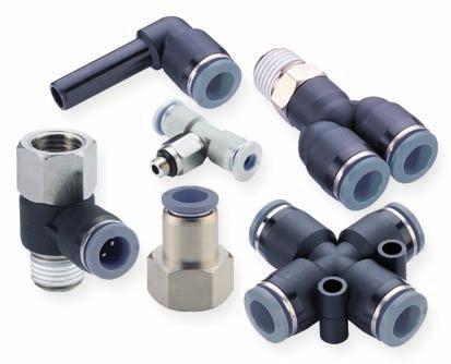 Pneufit C composite and Pneufit M fittings Inch Ø Â" to Ë" Ready to use. Over 1,000 composite push-in pneumatic fittings.