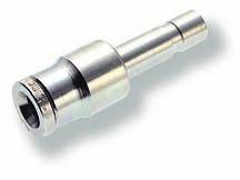 Pneufit push-in fittings Metric Ø 4 to 14 mm Pneufit Union Tube Number 4 10 020 0400 5 10 020 0500 6 10 020 0600 8 10 020 0800 10 10 020 1000 12 10 020 1200 14 10 020 1400 Pneufit Conversions Union