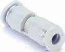 Pneufit C composite and Pneufit M fittings Metric Ø 3 to 16 mm Straight Union 3mm 4mm 6mm