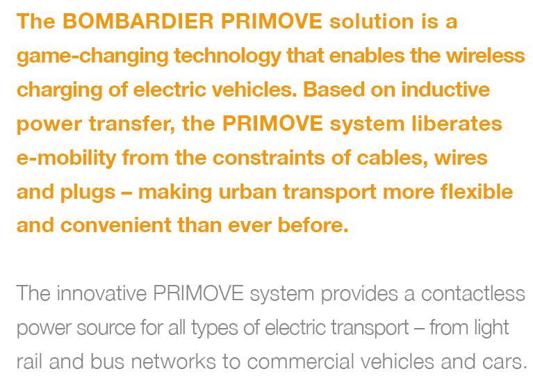PRIMOVE e-mobility Redifined Bombardier