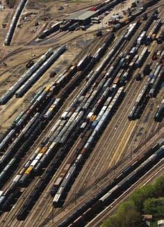 c h a p t e r f i v e Railyards with significant truck traffic can reduce emissions with policies and programs to streamline truck use.