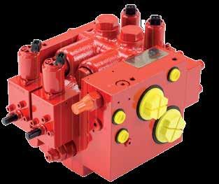 Product Overview Directional Spool Valves With downstream pressure compensator Proportional Directional Valves, LVS18 ECOdraulics Sectional design Proportional flow control functions, downstream