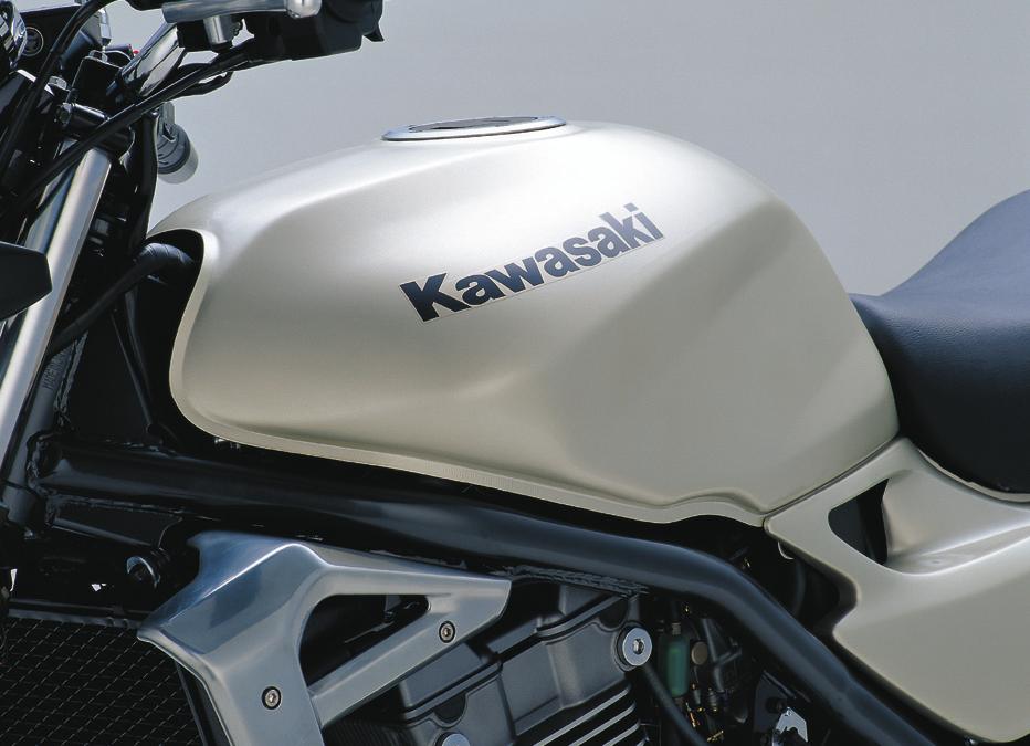 NEW * Restyled fuel tank gives the bike a more voluptuous look and has increased fuel capacity (up to 17 litres) for longer range between fill-ups.
