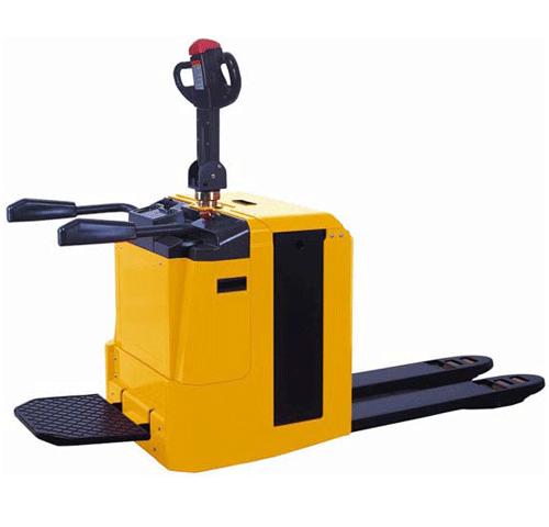 Powered Pallet Truck characteristics dimensions performance weig ht driving system wheel Powered Pallet Truck WP 43-25 1 2 capacity 2500 3 load centre 600 4 operator type rider 5 electric power