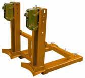 Ideal for your loading and unloading operations. Continuous-welded heavy steel frame and forks handle weighty loads with ease.