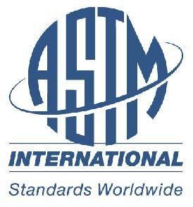 Required ASTM Specification ASTM