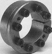 diameter flange to locate hub and prevent axial movements, so combining good concentricity with positive axial location.